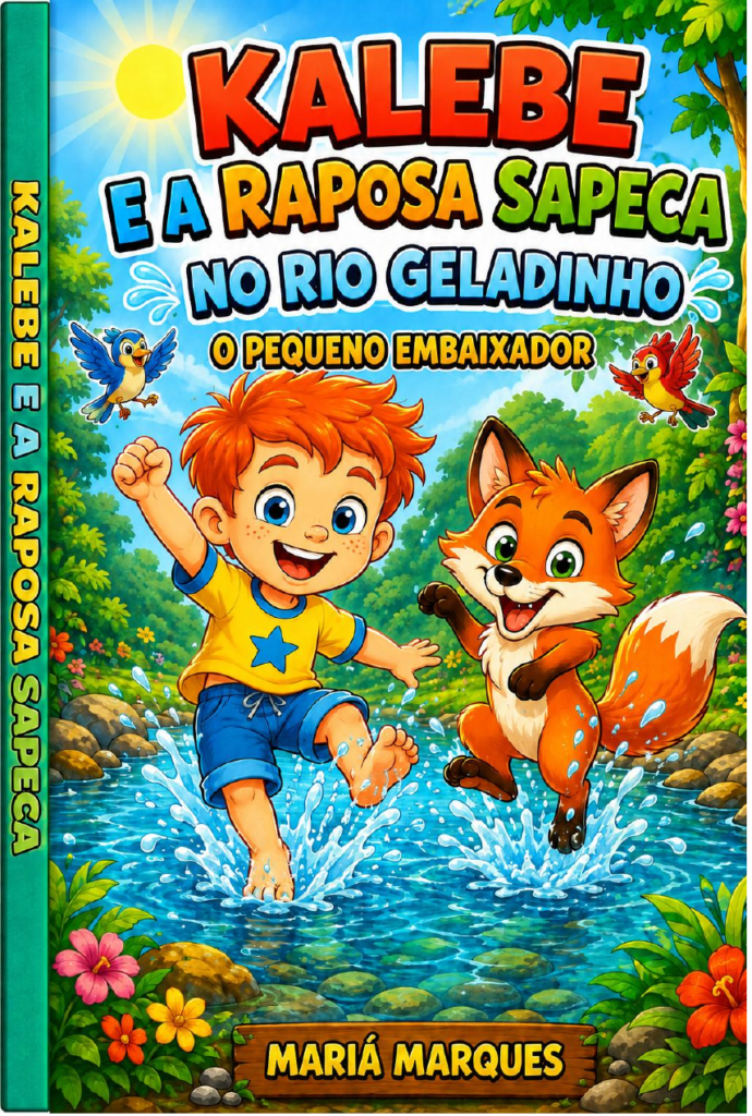 Kalebe e a Raposa Sapeca no Rio Geladinho — O Pequeno Embaixador