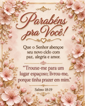 Cartão de Aniversário